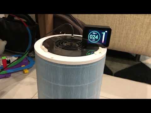 ทดสอบตัวกรองอากาศ Xiaomi Air Purifier แบบ DIY ประกอบเอา โดยเอาชุดพัดลมและตัวกรองอากาศนำมายึดด้วยกัน