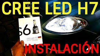 COMO INSTALAR UN KIT CREE LED | LED VS HALOGENA