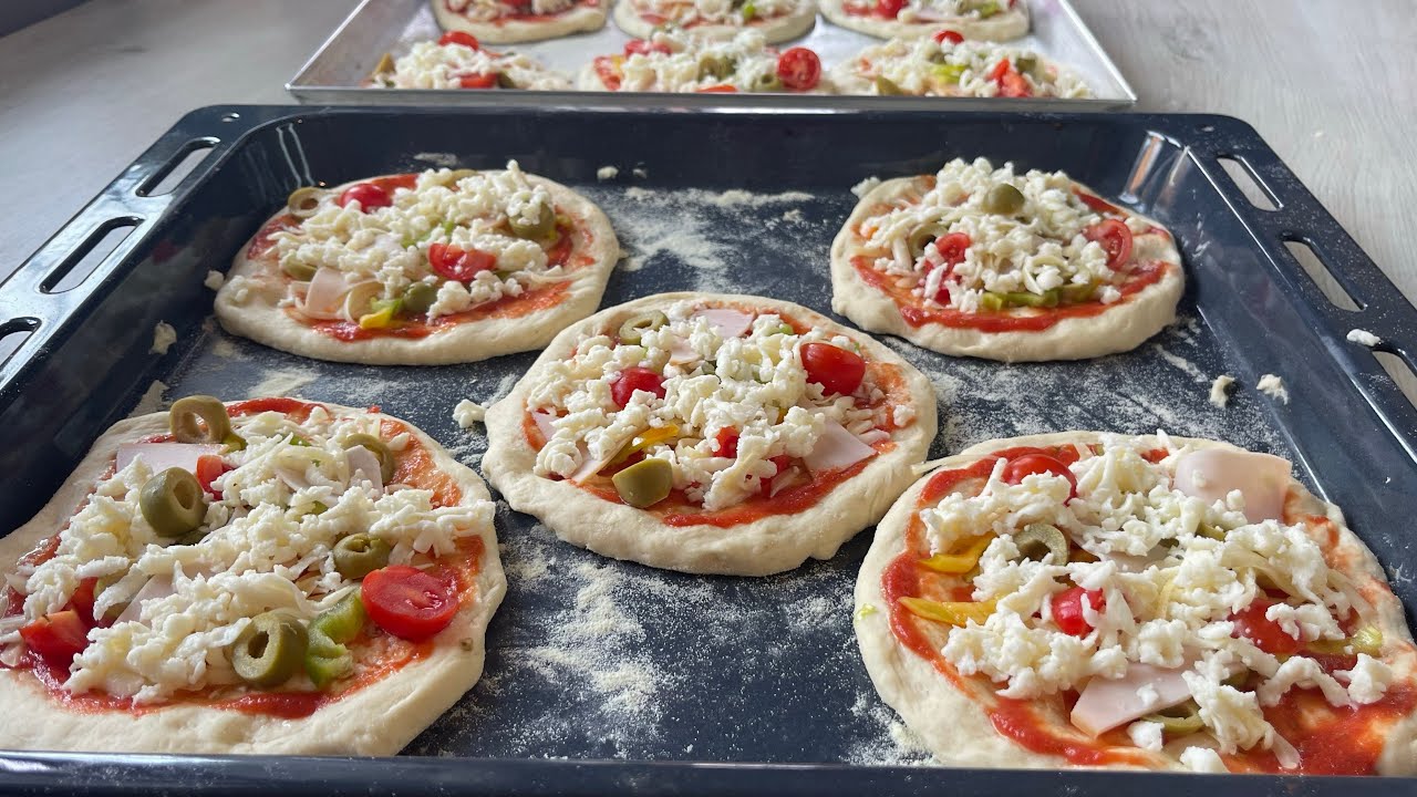 NUK Do te Blini më pica pas kesaj videoje!😋 Pica shtepie si në piceri.🍕