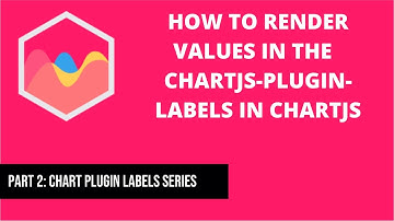 2. How to Render Values in the chartjs-plugin-labels in Chart js