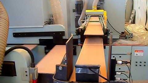 DET(Double end tenoner) for flooring ,solid wood flooring ,enginner flooring