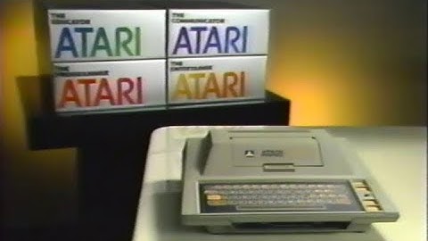 Atari 400 8-bit Computer Official Promo Video