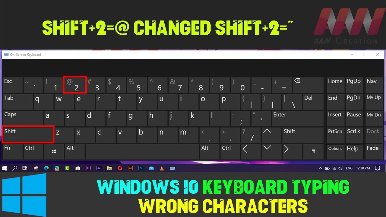 how to fix keyboard settings windows 10