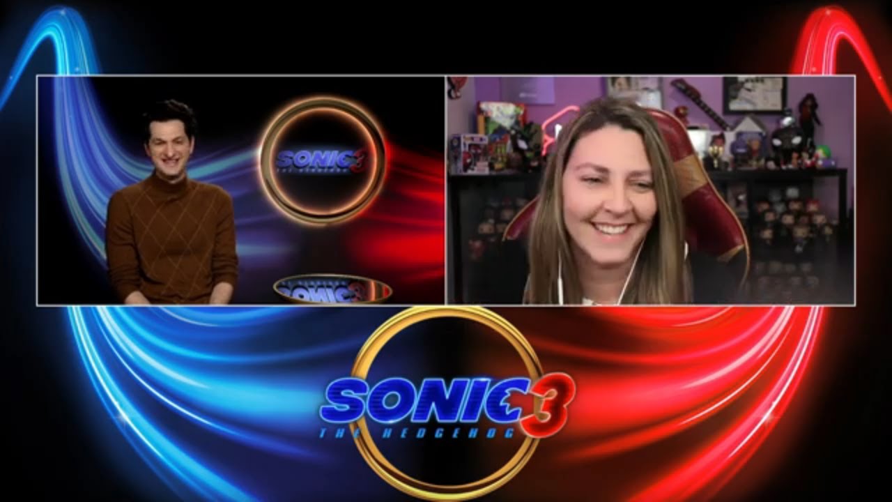 Ben Schwartz's EMOTIONAL Journey as Sonic in Sonic 3 (He's a HUGE Fan!)