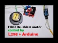 Brushless motor arduino l298