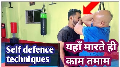  Martial arts self defence techniques// self defence Pressure points tips