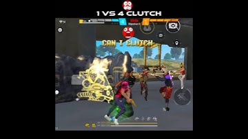 "INSANE 1VS4 CLUTCH 😱⚡!#freefire#freefireshorts#freefire1vs4clutch#freefire1vs4clutch
