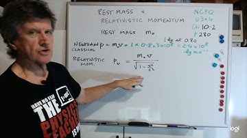 10.2A - Rest mass and relativistic momentum. Doc Walding