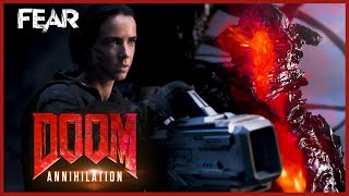 Marine Battles Demons In Hell | Doom: Annihilation | Fear