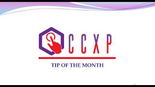 CCXP Exam Tip of the Month - MARCH
