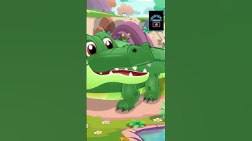 मगरमच्छ गाना (Crocodile Song) #Shorts#ChuChuTV#HindiRhymes#animalsongs##animation#youtubeshorts
