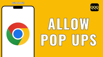 HOW TO ALLOW POP UPS ON GOOGLE CHROME