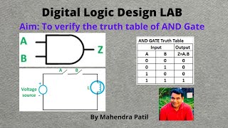 AND GATE implementation using online simulator