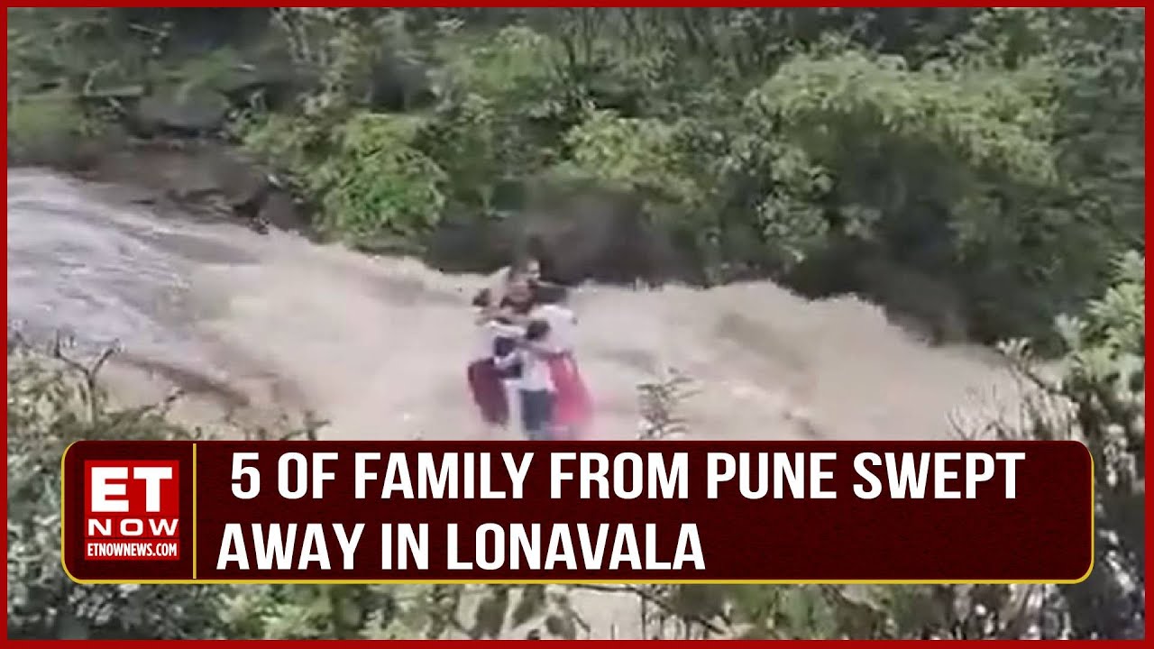 Maharashtra: Five Feared Drowned At Waterfall Near Bhushi Dam In Lonavala | Breaking News