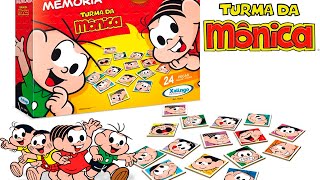 Jogo da Memória Turma da Mônica 24 Peças - Xalingo - Ifcat ToyStore