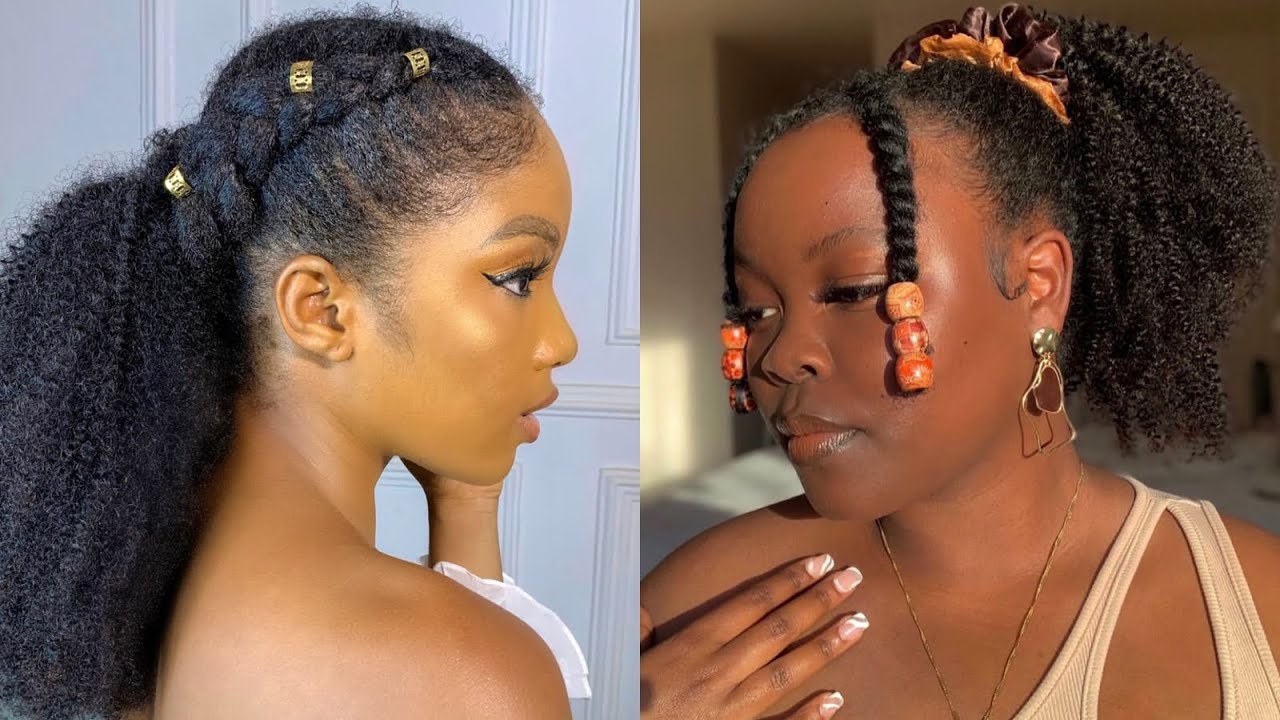 ✨BEAUTIFUL SUMMER HAIRSTYLES FOR NATURAL HAIR ✨