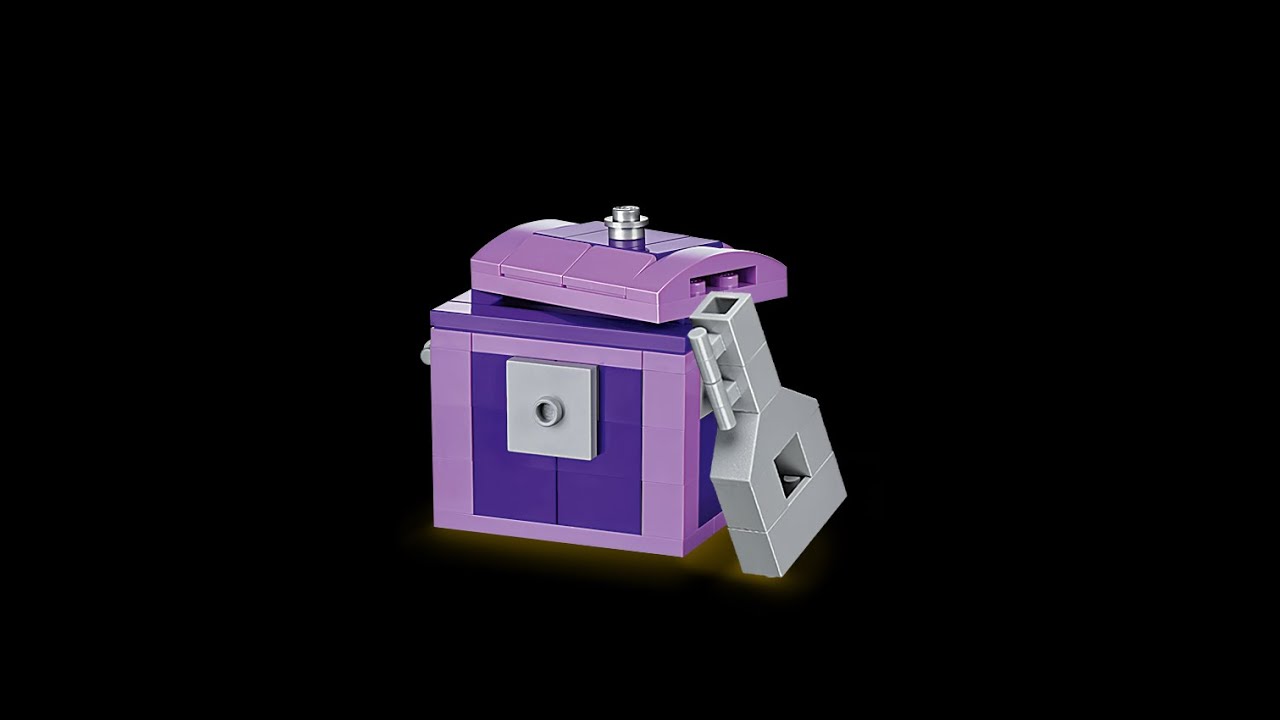 Treasure chest (how to build) LEGO CLASSIC 10695 YouTube