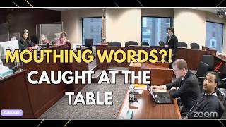 Judge Catches Inmate Mouthing Words to Witness During Live Testimony
