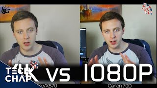 DSLR vs Camcorder (4K vs 1080p) Comparison screenshot 1