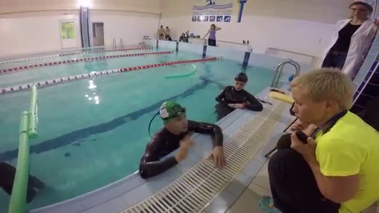 Kyiv Freediving Cup 2015: STA Volodymyr Dehtyarov 4 min 17 sec