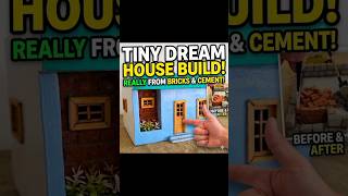 Amazing Miniature Cement House Construction
