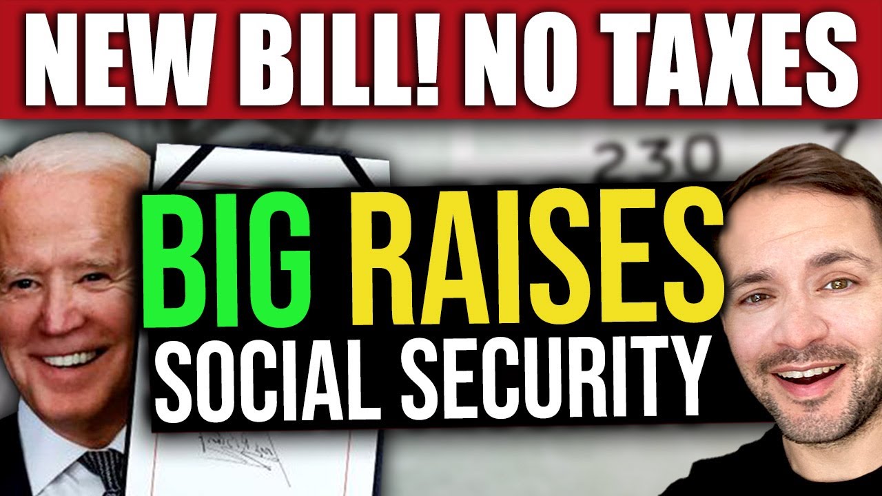 NEW BILL BIG INCREASE To Social Security Benefits By TAX ELIMINATION New bill big increase to social security benefits by tax elimination