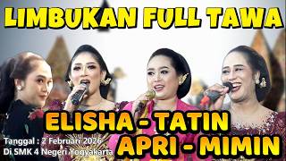 Elisha Tatin - Apri Mimin - Live di SMK N 4 Yogyakarta - Rame banget Luar biasa - Limbukan Full Tawa