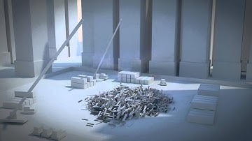 Blender Physics - High Rise Building Collapse