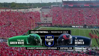 NCAA Football 2025: Tulane at #13 Ole Miss