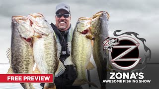 Zona's Awesome Fishing Show | Mike Laconelli Detriot River | Free Preview | MyOutdoorTV