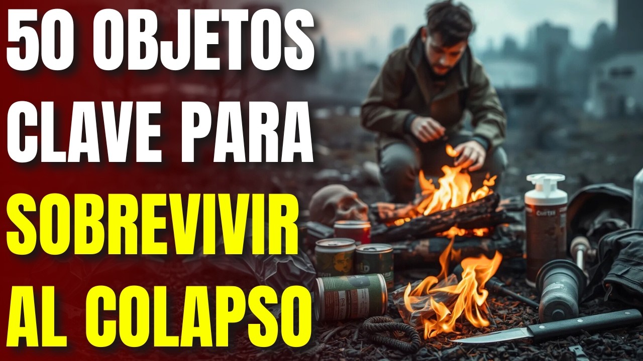 50 Artículos Que Serán INVALUABLES Para Sobrevivir a un COLAPSO