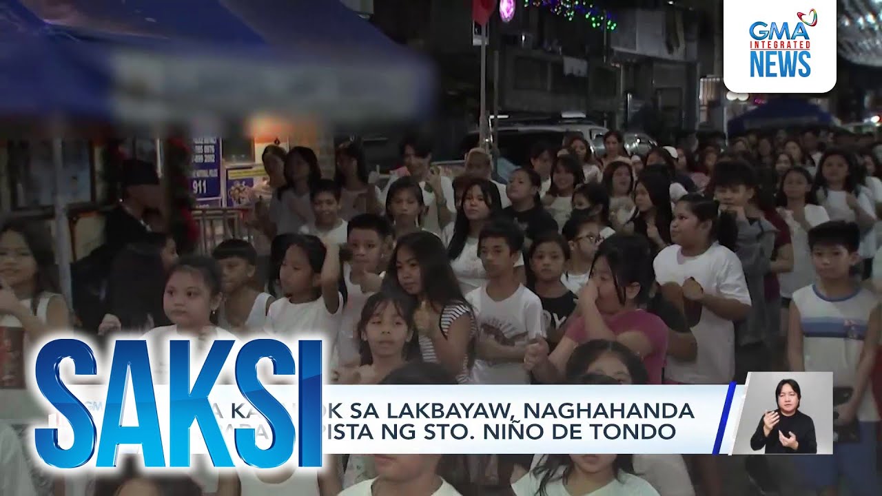 Mga kalahok sa Lakbayaw, naghahanda na para sa pista ng Sto. Niño de Tondo | Saksi