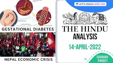 The Hindu Newspaper Editorial Analysis | 14 April 2022 | Current Affairs | UPSC CSE | Saurabh Pandey
