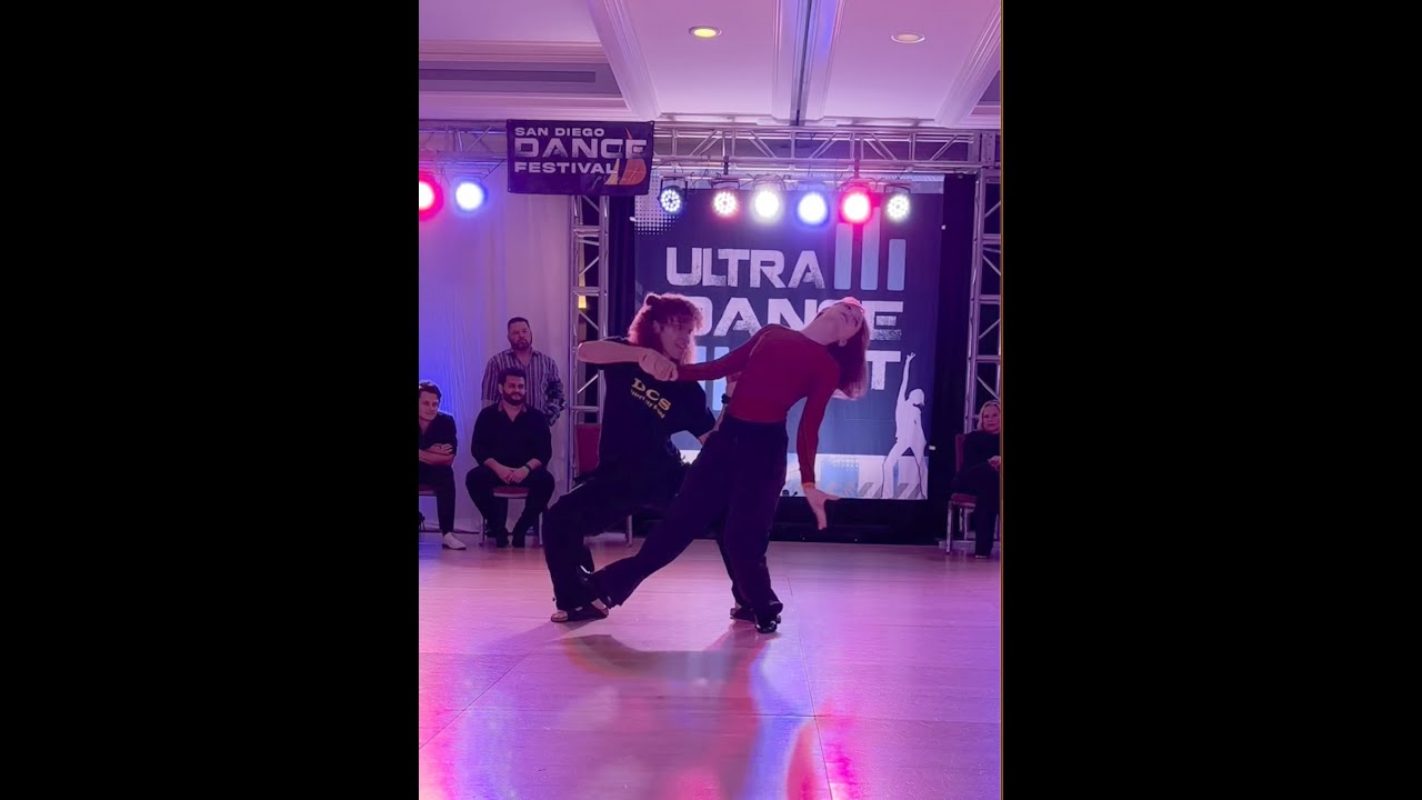 Ben O'Neal & Chantelle Pianetta | 1st Place JnJ | Ultra Dance Fest 2024 | West Coast Swing Improv