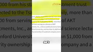 Eleni's Conflicts of Interest: Big Oil & Foreign Lobbying Exposed! #shorts