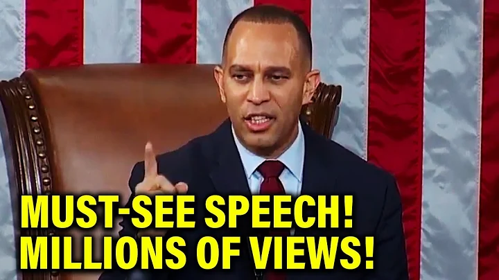 Hakeem Jeffries BRINGS THE HOUSE DOWN in must-see ...