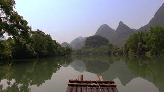 Karst Mountains in China - filmed with the Mavic