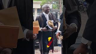 Counsel for Adu Boahene, Atta Akyea arrives at the High Court for proceedings