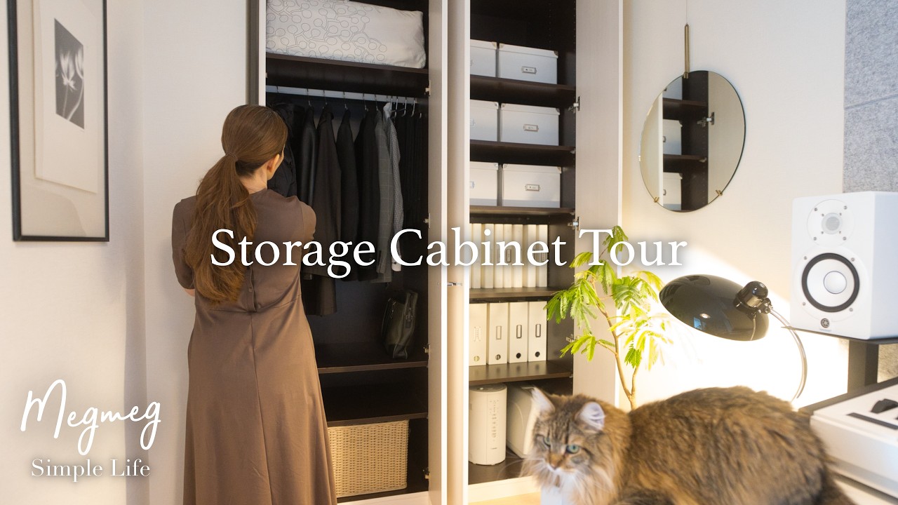 Тур по хранению｜Красивые скрытые шкафы в моем скандинавском доме