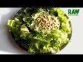 From 50 Salads: Loving Lettuce with Guacamole Dressing | Rawmunchies.org | Raw Vegan Recipes