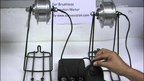 Joystick control for Brushless Hubmotormotor By www.servovision.com.MOD