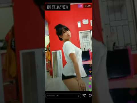 BIGO Live Kalah Battle Meiita Live IG Uting No Bra Lingerie Ebot Air Tumpah