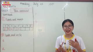 Level 4/ Subject: Hang Out! 4/ Unit: 9 This Weekend/ WB/ Page 71( 1st session) Level 4/ Subject: Hang Out! 4/ Unit: 9 This Weekend/ WB/ Page 71( 1st session)