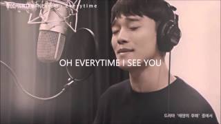 Video thumbnail of "everytime • chen x punch // descendants of the sun // hanromeng // lyrics"