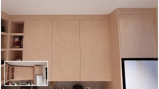 Cabinet Filler Strips  Flush with Overlay Doors