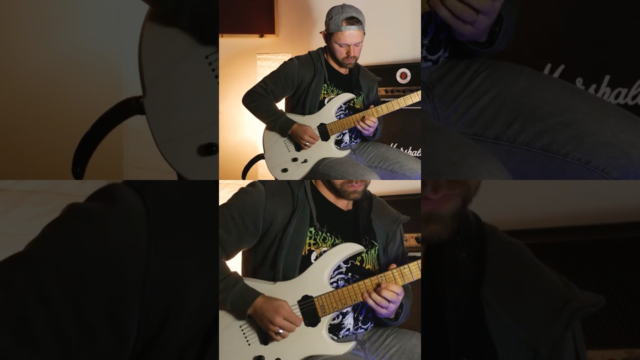 This solo leads into an epic interlude! #metal #metalfans #guitar #shorts #guitarsolo #interlude
