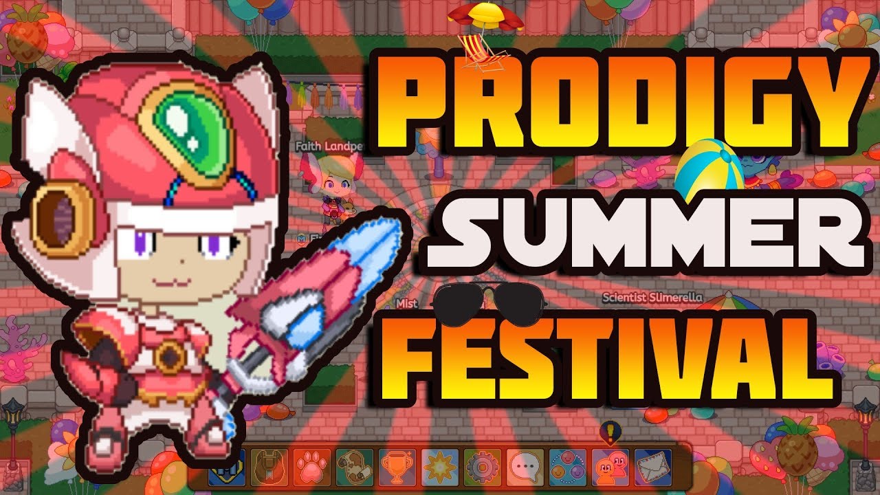 *BRAND NEW* Summer Festival EVENT in Prodigy Math Game YouTube