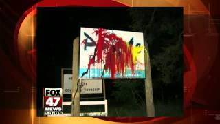 Columbia Township Police Investigate Vandalism