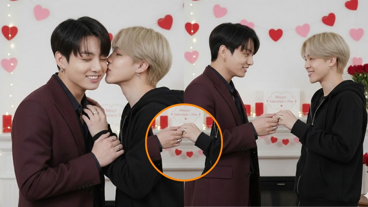 Сенсация ко Дню святого Валентина💍 Неужели Чимин сделал предложение Чонгуку, подарив ему обручаль...