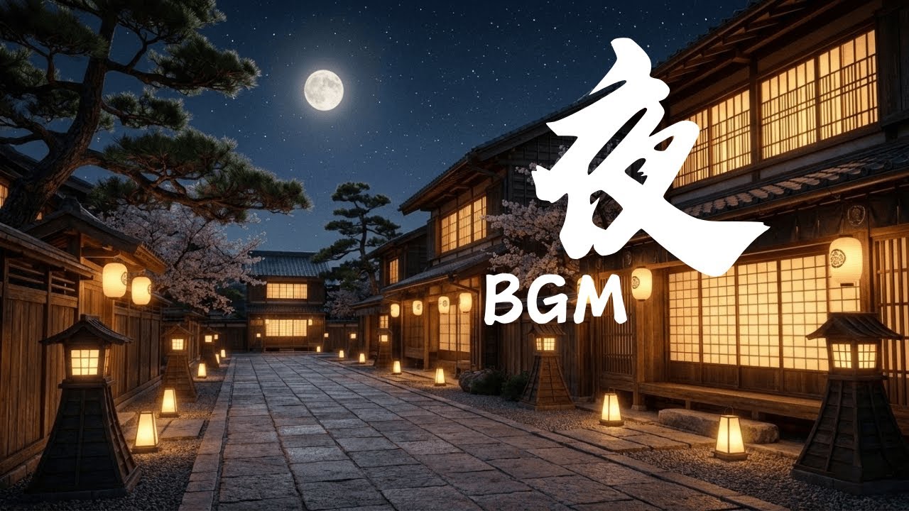 【2 hours】Calming Japanese & Eastern Background Music | Relax, Sleep, Baby, Night, Ambient |No vocals